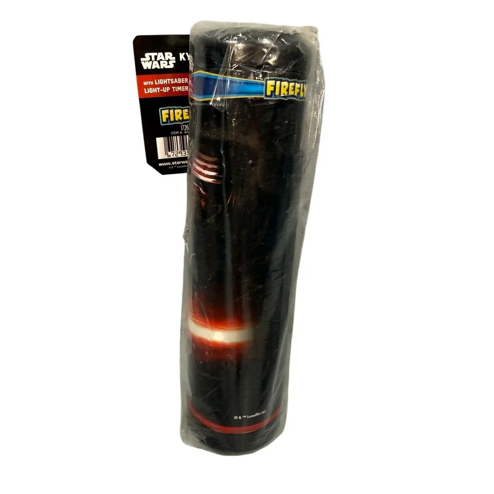 Firefly Star‎ Wars Kylo Ren Lightsaber Light-Up Timer Electronuc Toothbrush NWT